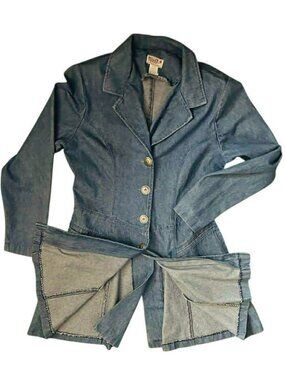 Vintage Women’s Miller Stockman for Western Living Riding Denim Jacket Size 12
